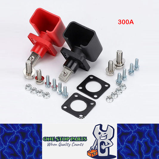 Pair 300A Copper Battery Terminal Energy Storage Terminal Battery Connector