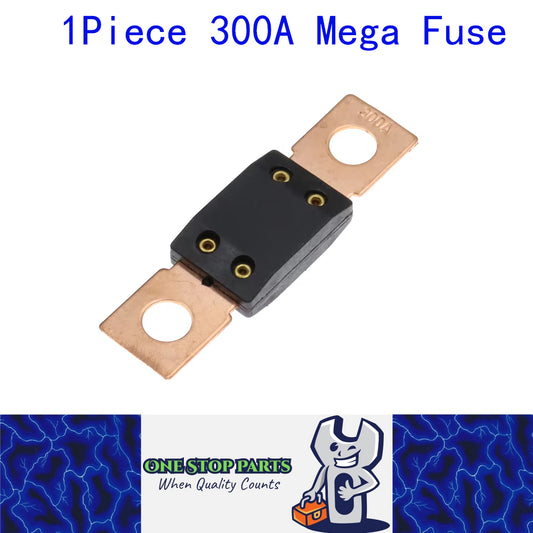 1 x 300A Mega Fuse ANM 300Amp Fuse 68mmx16mm (Hole centres 51mm) 1pc