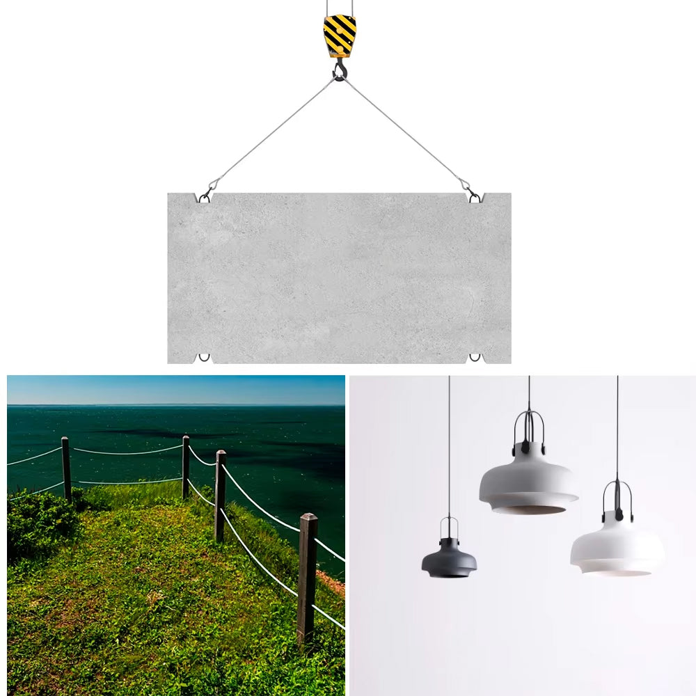 30m 304 Stainless Steel Cable Rope Kits PVC Coated Heavy Duty Wire Cable Rope