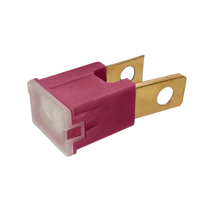 1 x 30Amp Pink Large Male Slow Blow Fuse Block 15mmx22mm x 43mm High 30A Fuse