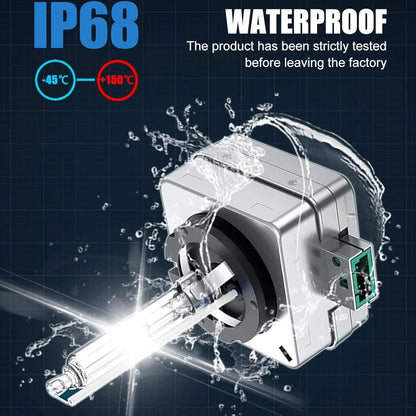 Pair 12v 35w D3R 4300K HID Globes with Ballast attached 4300k Colour D3R HID 2pc