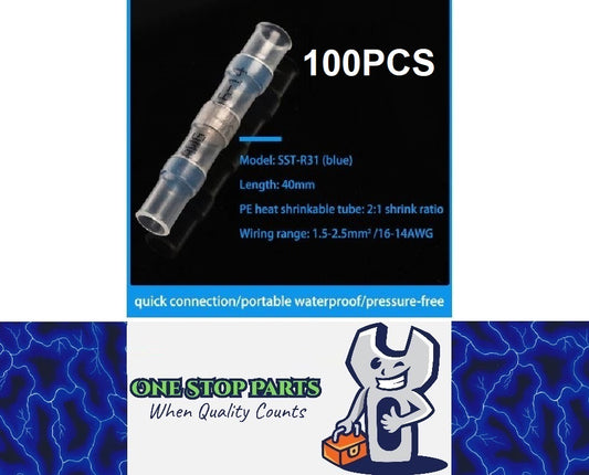 100pcs Waterproof Heat shrink Wire Connector Solder Insulated Join (suit 2.5mm)