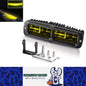 1 x 30W LED Work Light 153x44mm 12-24V 4000K Yellow LED Light Bar Driving Beam