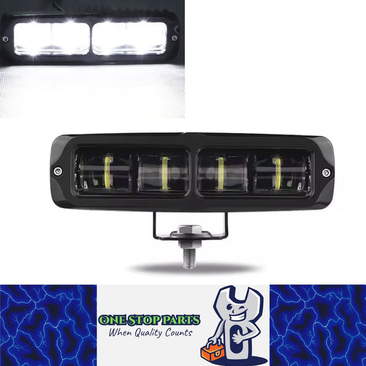 1 x 30W LED Work Light 153x44mm 12-24V 6000K White LED Light Bar Driving Beam