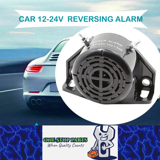 12-24V 107dB Backup Alarm Siren Beeper Buzzer Horn Warning Car Reversing Alarm