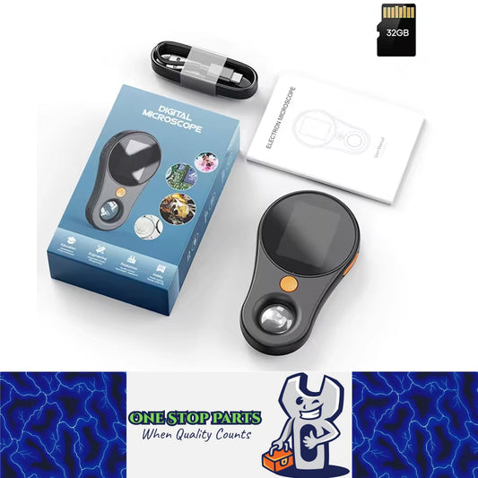2 inch 500X Digital Microscope 1080P 32G LED Electronic Repair Magnifying Glass