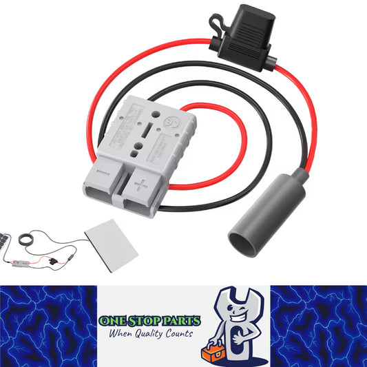 37CM Starlink Mini Adapter Cable DC Female Plug to Anderson 50A Connetor Socket