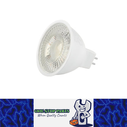 MR16 6W LED Spotlight AC/DC 12V-24V 38 Degree 4000K Daylight White Downlight