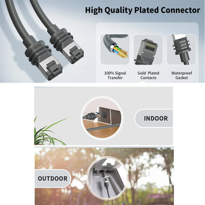 30M Starlink Gen3 Cable Ethernet Extension Cable Router to Dish Starlink Gen3/V3