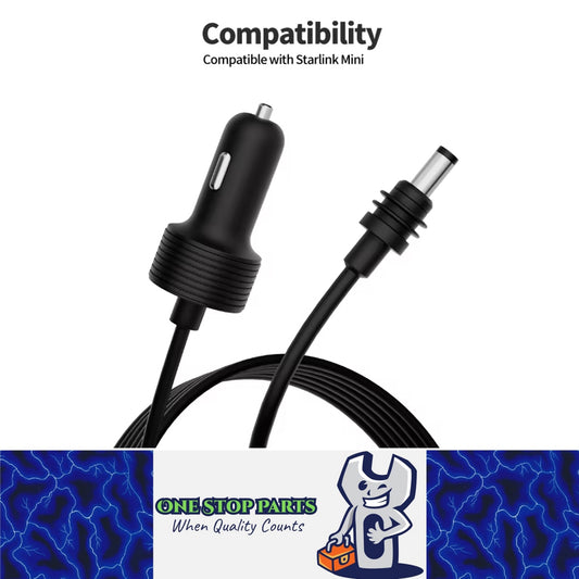 3M Starlink Mini Cable Car Cigarette Lighter Plug Adapter to DC Power Cord