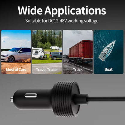 3M Starlink Mini Power Cable Car Cigarette Lighter Adapter to DC Power Cable