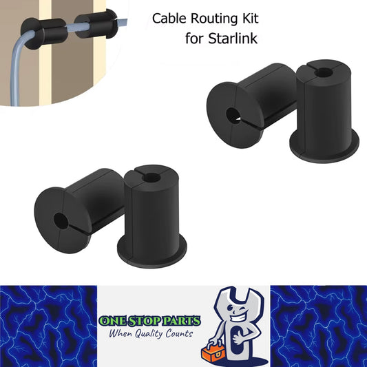 4 x Starlink Cable Routing Kit Starlink Cable Grommet Wall Pass Through Grommet
