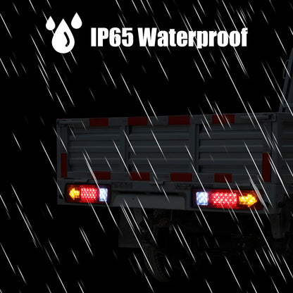 2 x 12V LED Trailer Lamp 19LEDs Stop Tail Indicator Reverse Light Truck Lorries