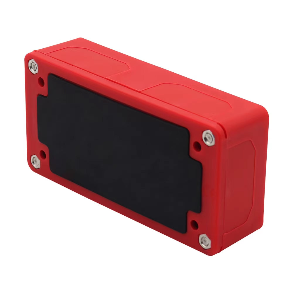 Red M10 Bus Bar 12-48V 300A Power Distribution Block 4 x M10 Studs Terminals