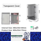 Waterproof Outdoor Electrical Box 400x250x170mm Plastic Enclosure Junction Box