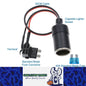 Standard Blade fuse Connector Cigarette Lighter Socket Adapter Cable 40A Fuse