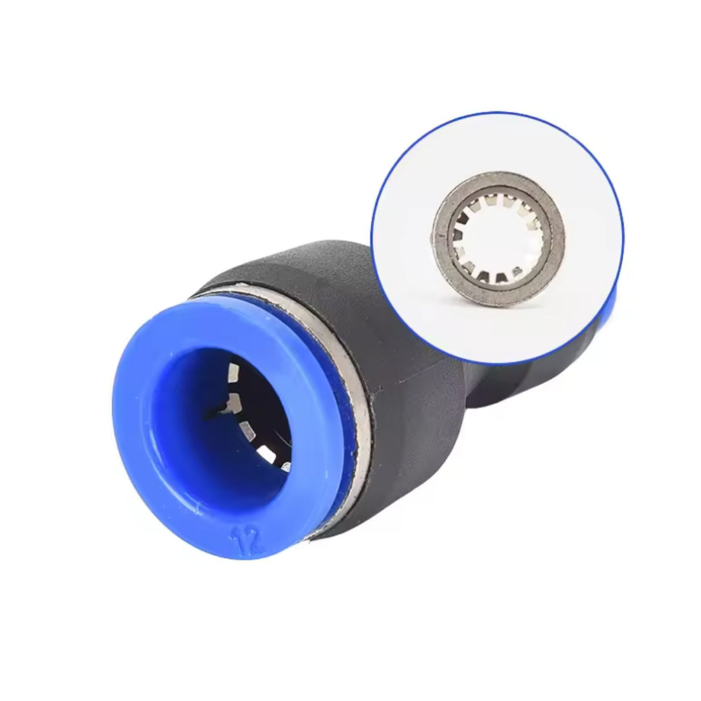 40pcs Air Straight Pneumatic Fittings PG Series Connectors OD 4/6/8/10/12mm