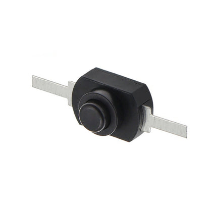 10 x Black Mini micro switch on/off 12*8mm 1Amp with straight solder tabs 10pcs