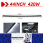 Curved LED Light Bar 1154mm 420W Flood Beam Spot Beam Combo LED Work Light Bar