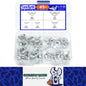 45pcs Wing Nuts Adjusting Thumb Butterfly Lug Nuts Fasteners M3 M4 M5 M6 M8 Kit