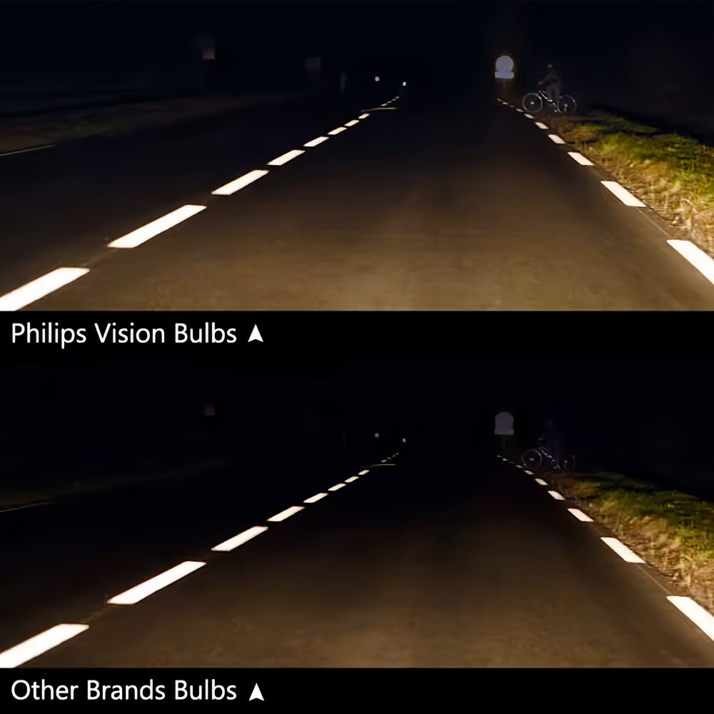 2 x PHILIPS H8 12V 35W Super Bright Halogen Globes 3200k Original Fog Lights