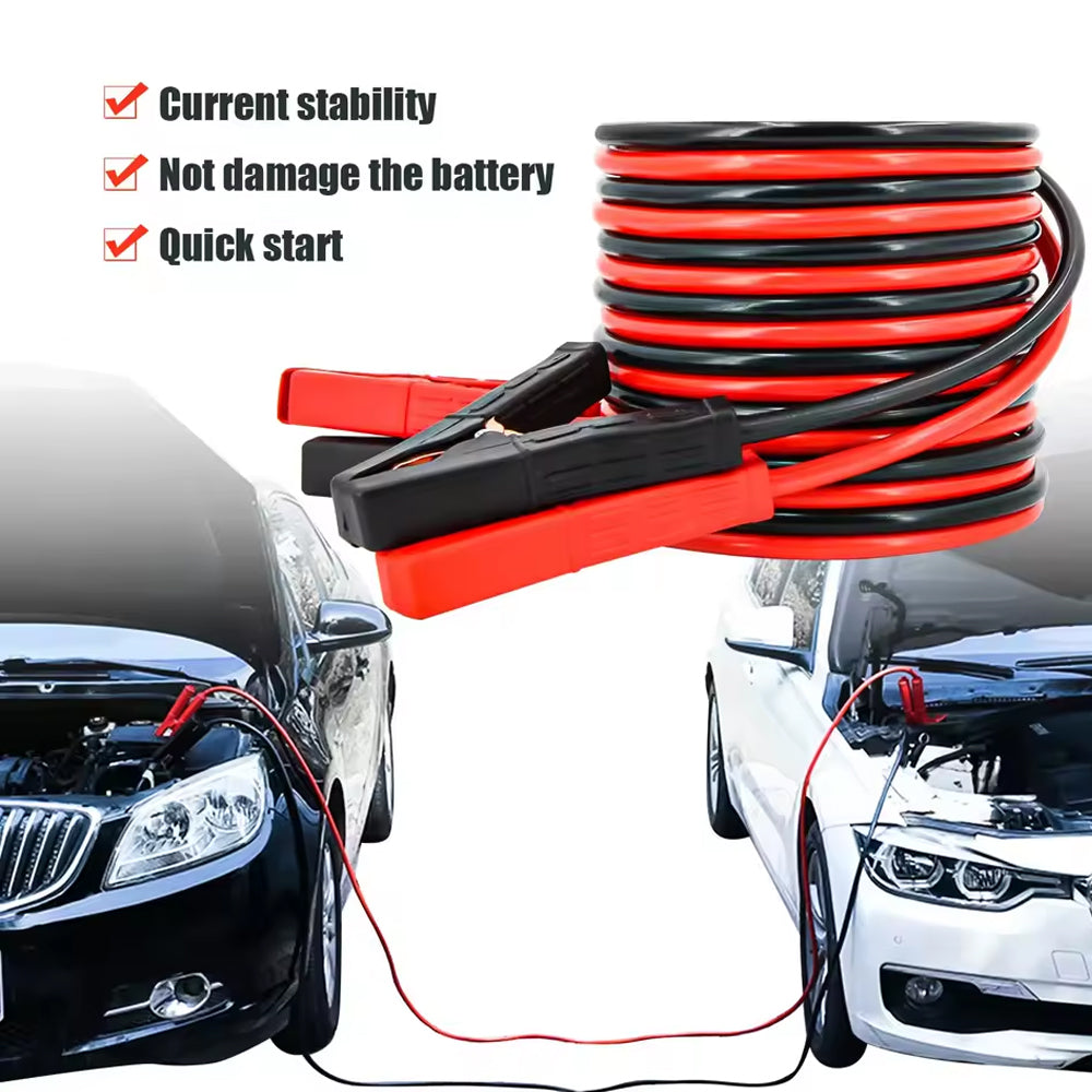 4M 2000A Jumper Cable Heavy Duty Car Battery Booster Cable Lead with Clamps