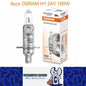 4x Osram 24V H1 100W Halogen Clear Globe 3200K Truck Original Headlight Fog Lamp