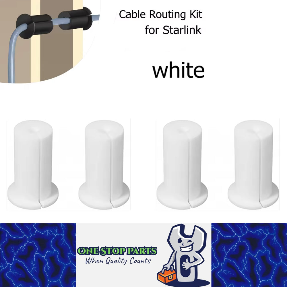 4 x Starlink Cable Grommet Starlink Cable Routing Kit Wall Pass Through Grommet