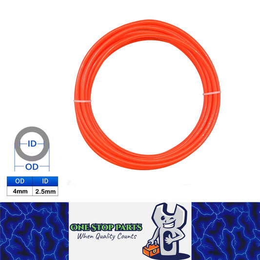 4mm Orange PU Air Hose Pneumatic Tube Pipe for Air Compressor Water Oil