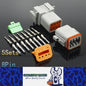 5 Sets 8 Pin Deutsch DT Connectors 8 Way Waterproof Male and Female Plugs