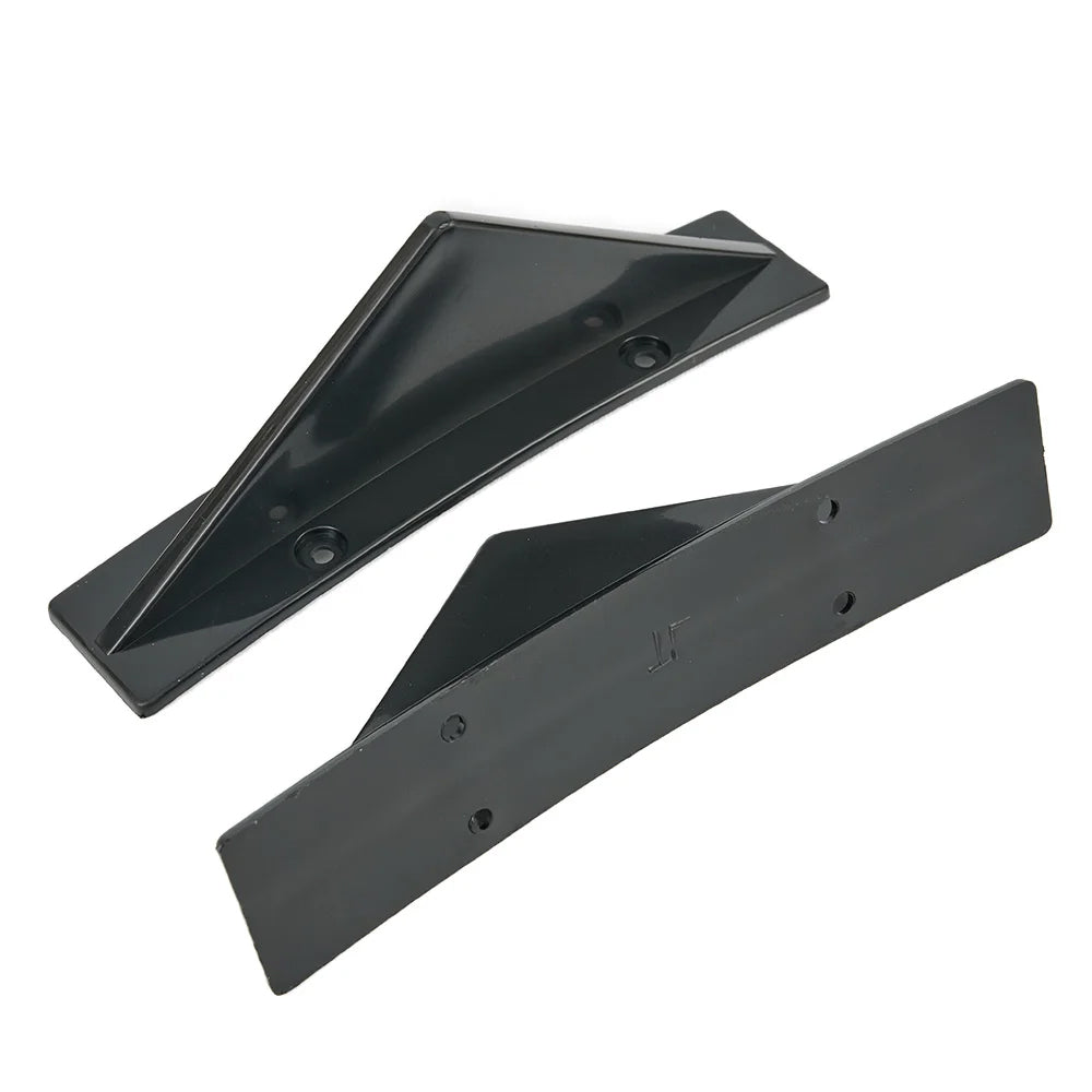 4 x Universal Rear Bumper Diffuser Lip Spoiler Fin Trim for Car Scratch Guard