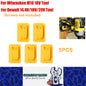 5 x Drill Tools Holder Hanger for Dewalt 20V 12V & Milwaukee M18 18V Power Tools