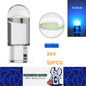 50 X 24V Ice Blue T10 Dome Head COB LED Globes Ideal for Dash Lights Parkers