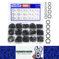 500pcs C Clips Internal Circlip Snap Ring Steel Shaft Retainig for Axles Shafts
