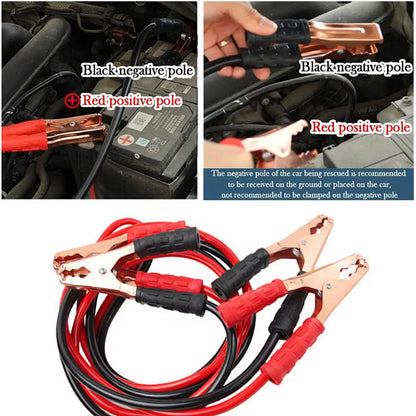 1.8M 500A Jumper Cable Heavy Duty Car Battery Booster Cable Lead with Clamps
