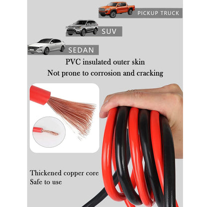 1.8M 500A Jumper Cable Heavy Duty Car Battery Booster Cable Lead with Clamps