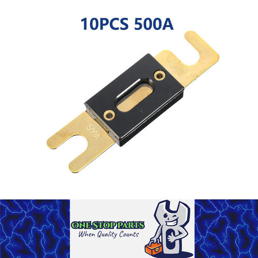 10 x 500AMP ANL MEGA Fuse Suits ANL/AML Holders 1pc 500A ANL Fuse 81mm Mega Fuse