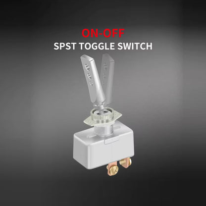 1 x Waterproof Toggle Switch 50 Amp 12V Heavy Duty Aluminum ON/OFF with Cover