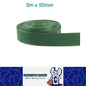 5m x 50mm GrassGreen Nylon Webbing Strap Safety Belt Knapsack Bag Leash DIY