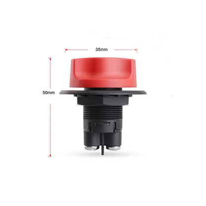 12V-24V 50Amp Heavy Duty Isolator Switch 35mm for Cars Boats 4wd 50 Amp