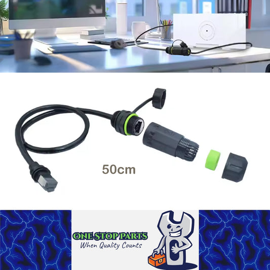 50CM Starlink Gen 3 Ethernet Adapter Starlink Cable Extension to RJ45 Coupler