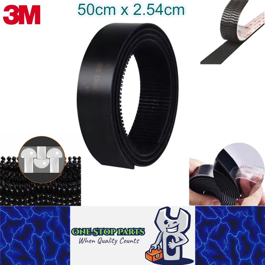50cm x 2.54cm 3M Dual Lock Reclosable Fastener hook and loop Adhesive Tape