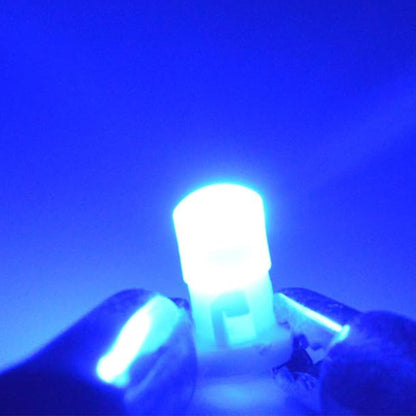 10 x 12v Blue T4.2 Neo 10mm Base Gel COB offers even spread 12v Blue (10pcs)
