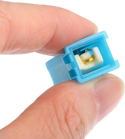1 x 20Amp Light Blue Small Slow Blow Fuse Block 10mmx12mm x 27mm High 20A Fuse