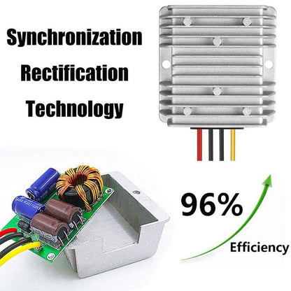 20Amp Heavy Duty Waterproof (30-60v) 48v - 12v Reducer Stepdown 48v to 12v 20A