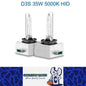 Pair 12v 35w D3S 5000K HID Globes with Ballast attached 4300k Colour D3S HID 2pc