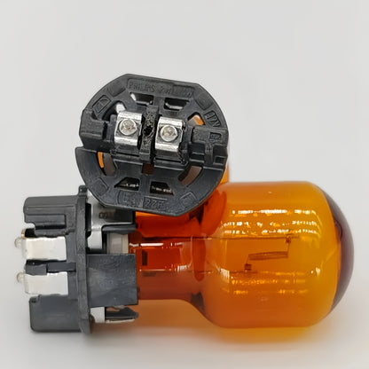 2 x PHILIPS PWY24W 12V 24W Amber Halogen Globes Original Indicator Lamps