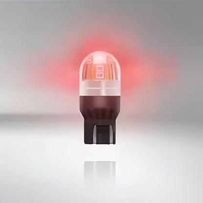 OSRAM T20 7443 Red LED Globes 12V W21/5W Osram 7443 Red LED Tail Signal Light