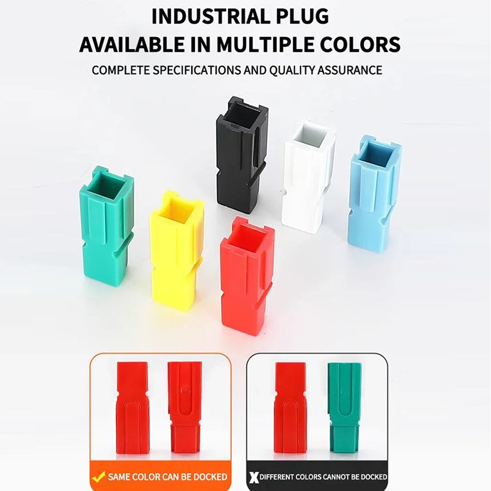 10 x 180A Red Anderson Style Single Pin 180Amp Connector Red Single Terminal