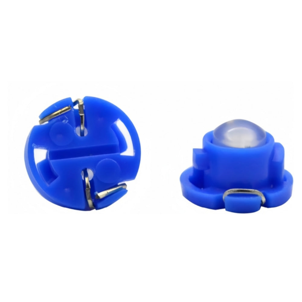 10 x 12v Crystal Blue T4.7 Neo 12mm Base Gel COB offers even spread (10pcs)